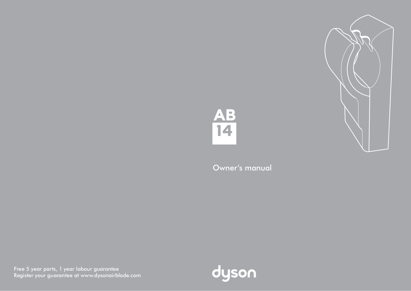 Dyson Airblade dB User Guide