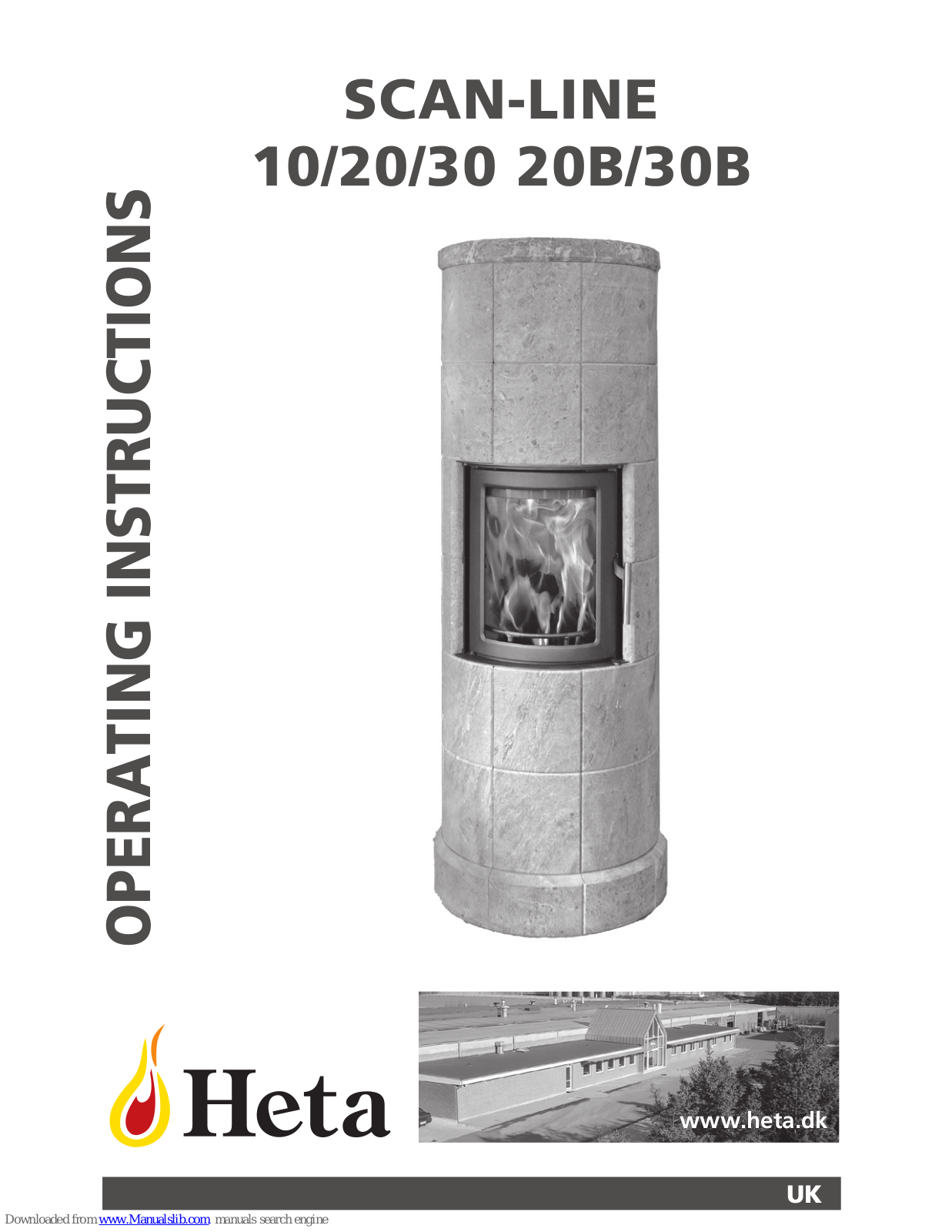 Heta SCAN-LINE 10, SCAN-LINE 20, SCAN-LINE 30, SCAN-LINE 20B, SCAN-LINE 30B Operating Instructions Manual - ManualMachine.com