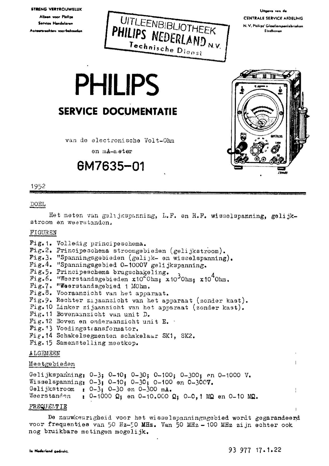 Philips gm7635-01 User Manual