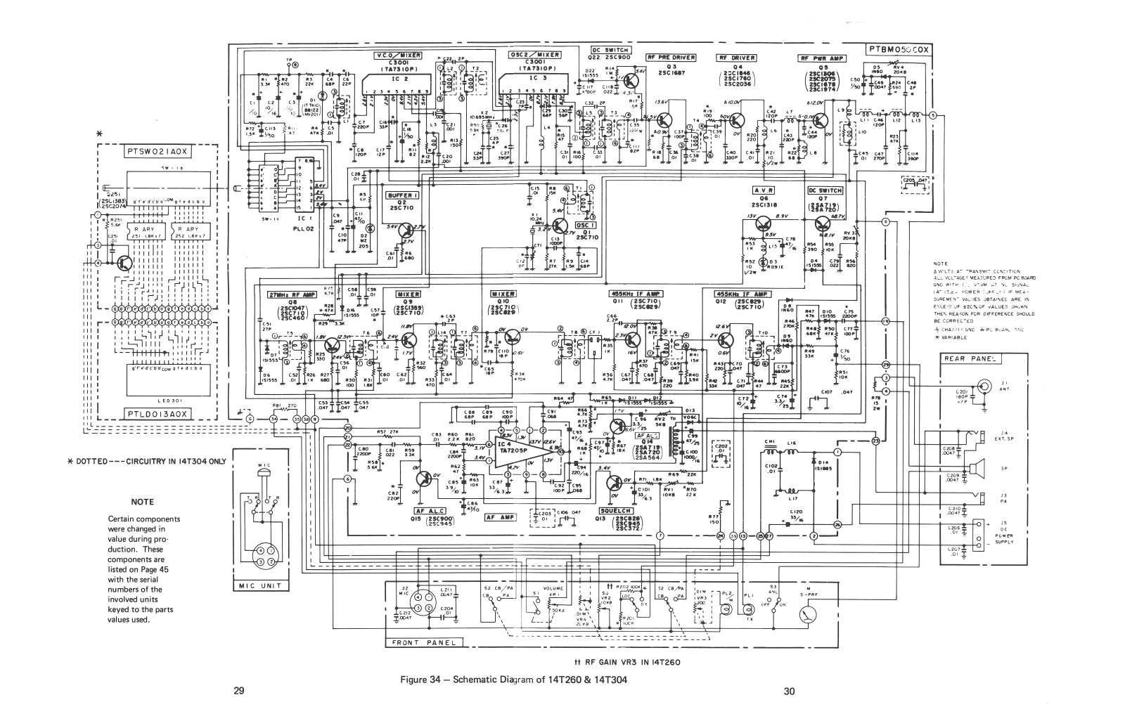 RCA 14T260 Schematic