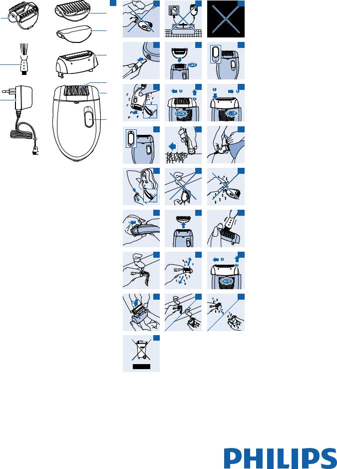 Philips HP6509 User Manual