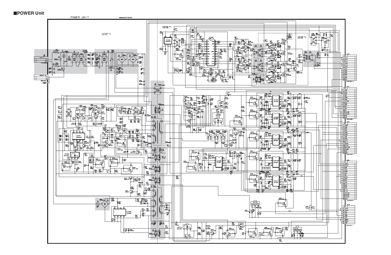 Sharp RDENCA071WJZZ, QPWBS0066SNEZ Schematic