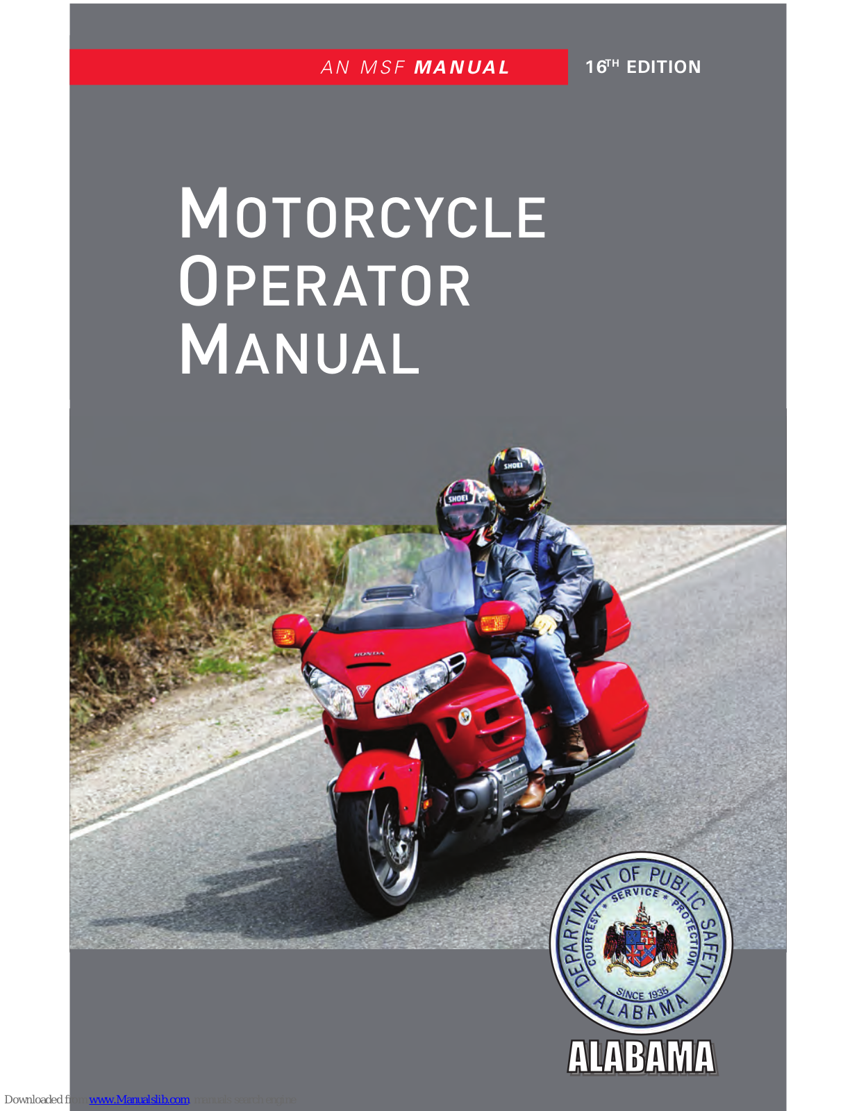 MSF Sixteenth Edition Operator's Manual - ManualMachine.com