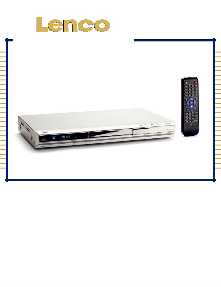Lenco DVD-41 MPEG4 User Manual