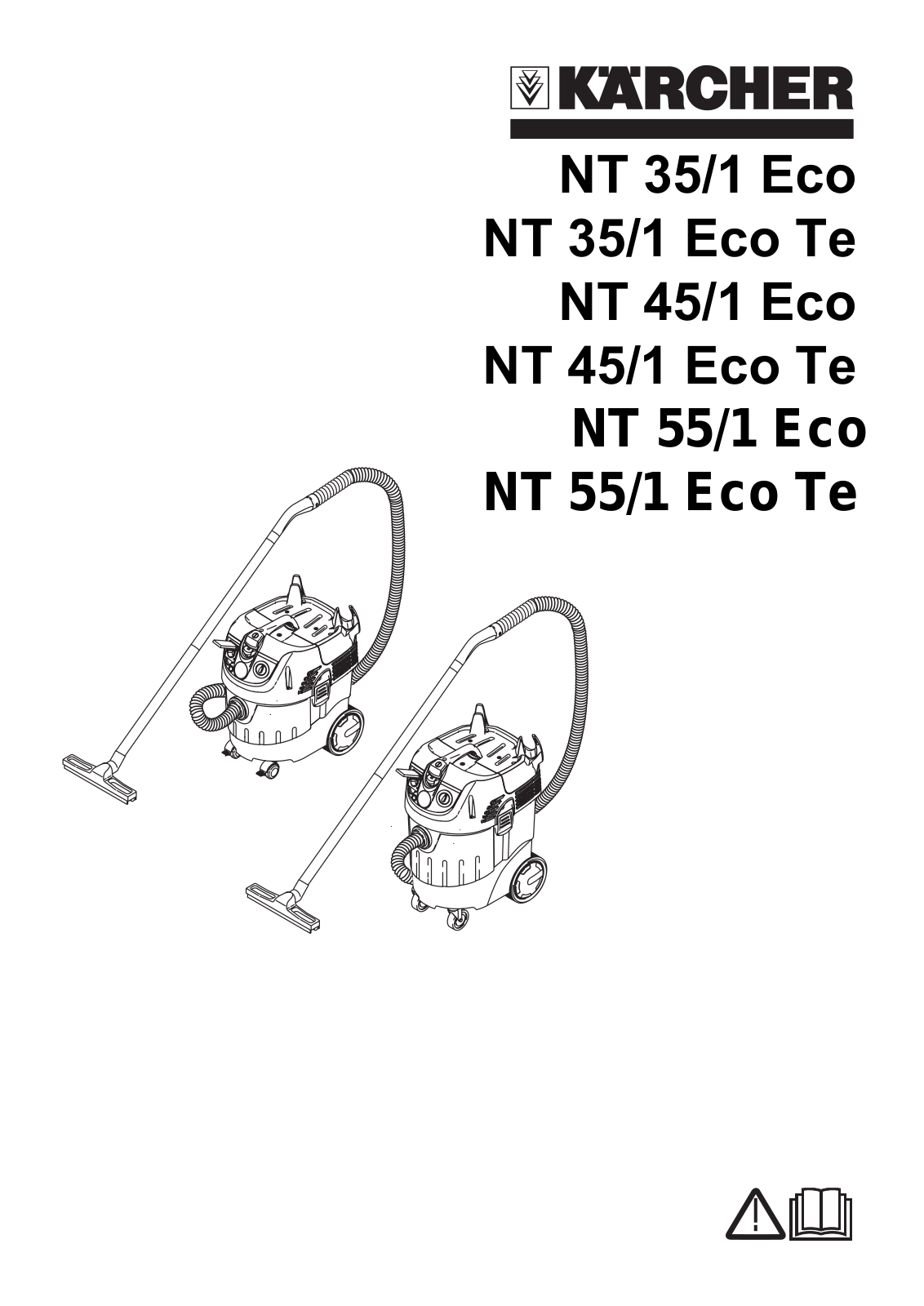 KARCHER NT 35-1 Eco, NT 35-1 Eco Te, NT 45-1 Eco, NT 45-1 Eco Te, NT 55-1 Eco User Manual - ManualMachine.com