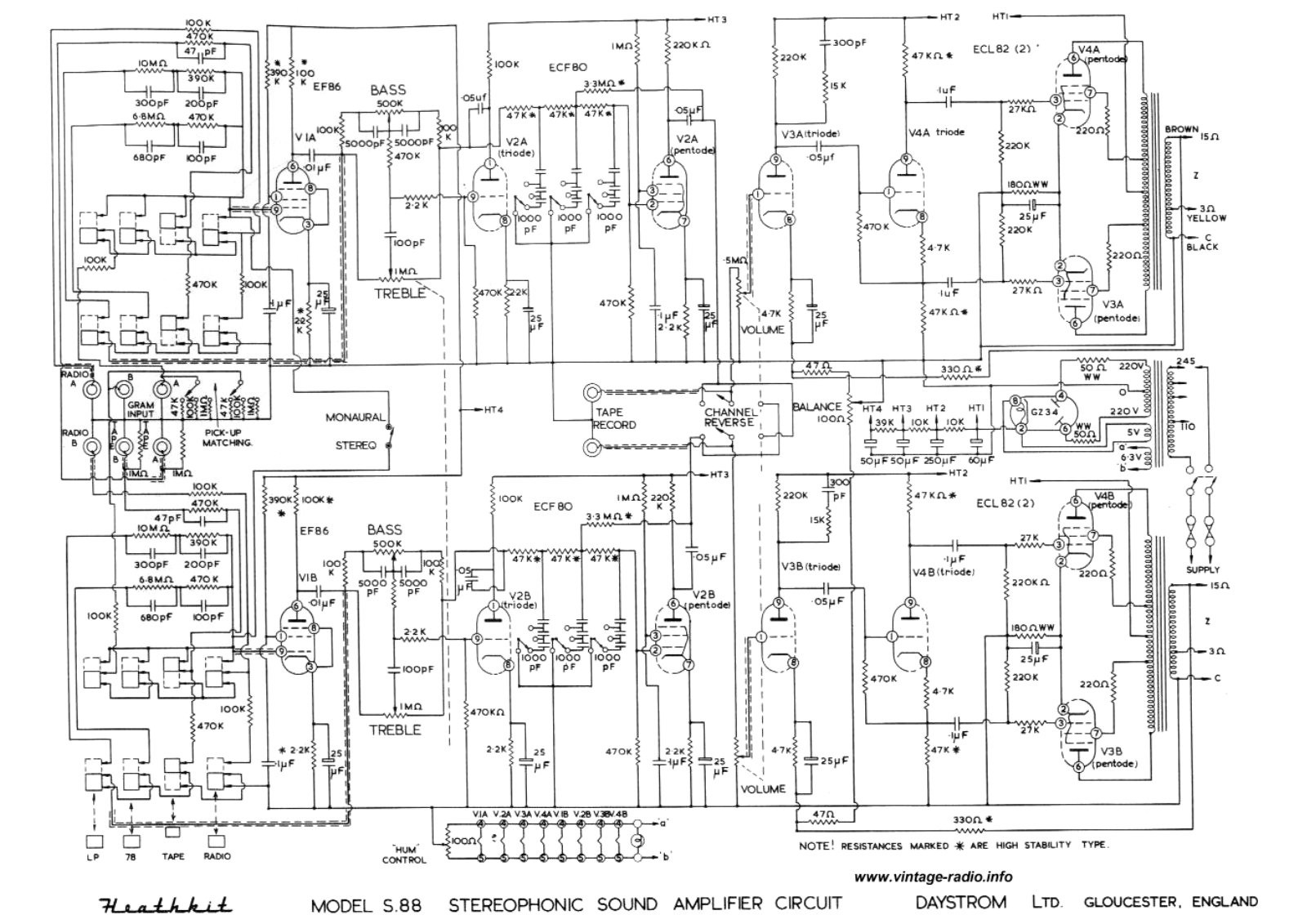 Heathkit s 88 schematic