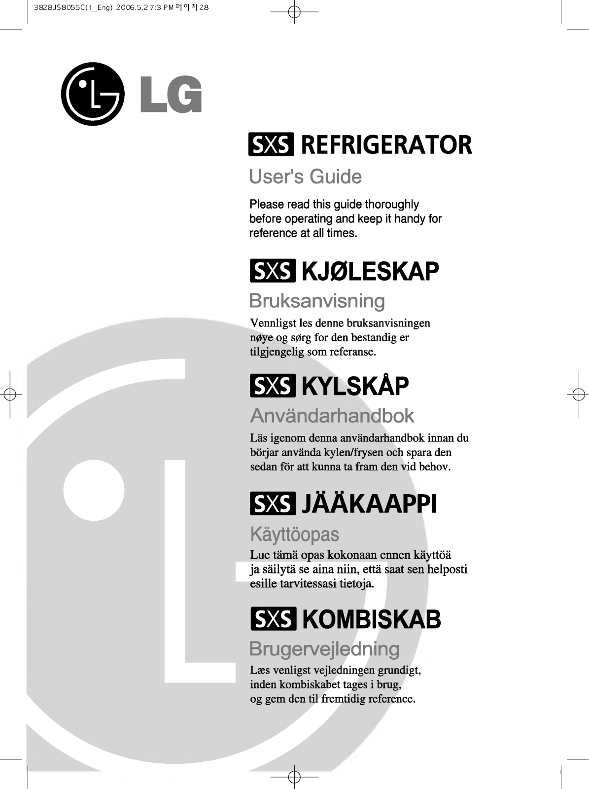 LG GC-G227STBA User Manual