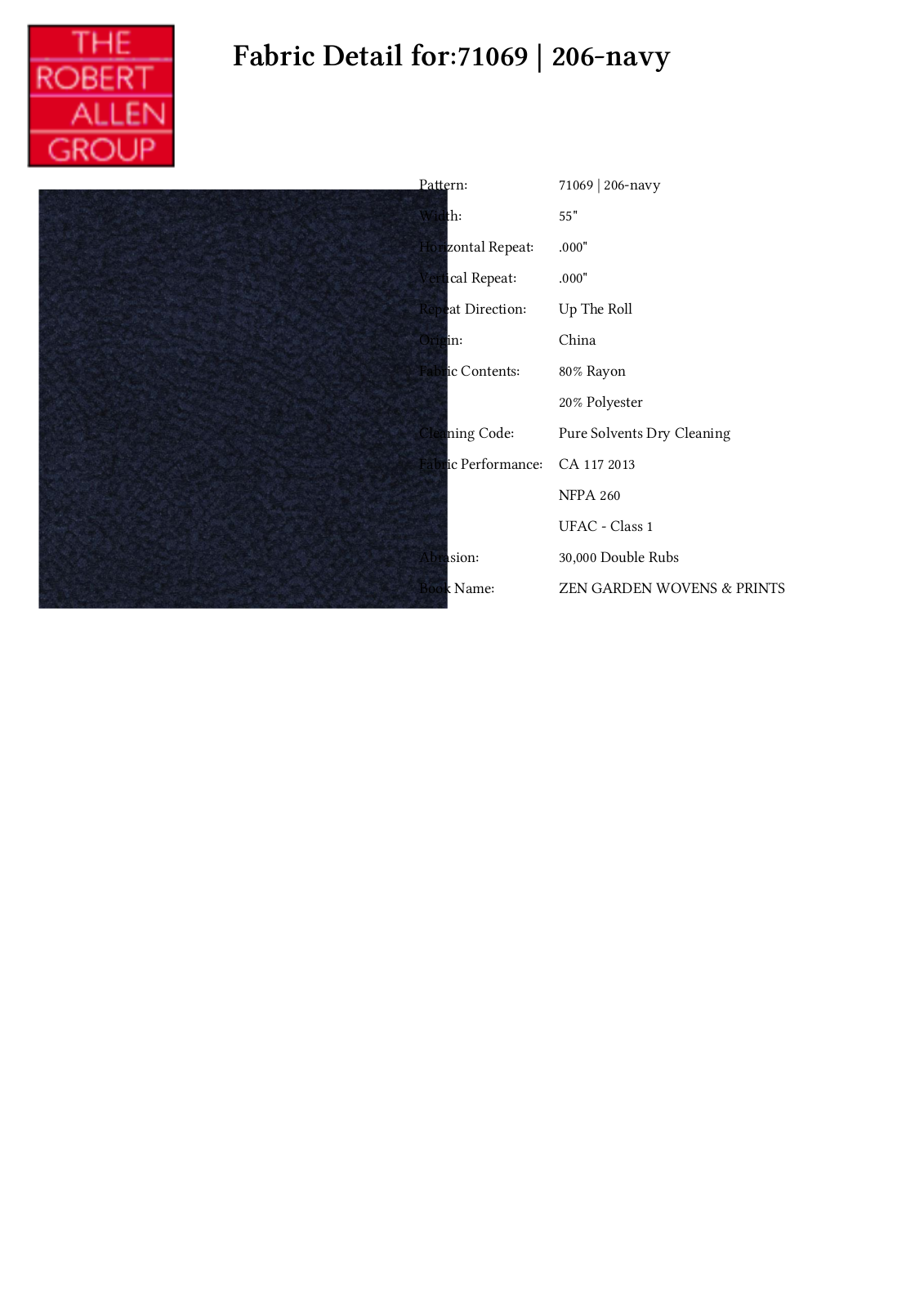 Duralee CRAL4185 Specifications - ManualMachine.com