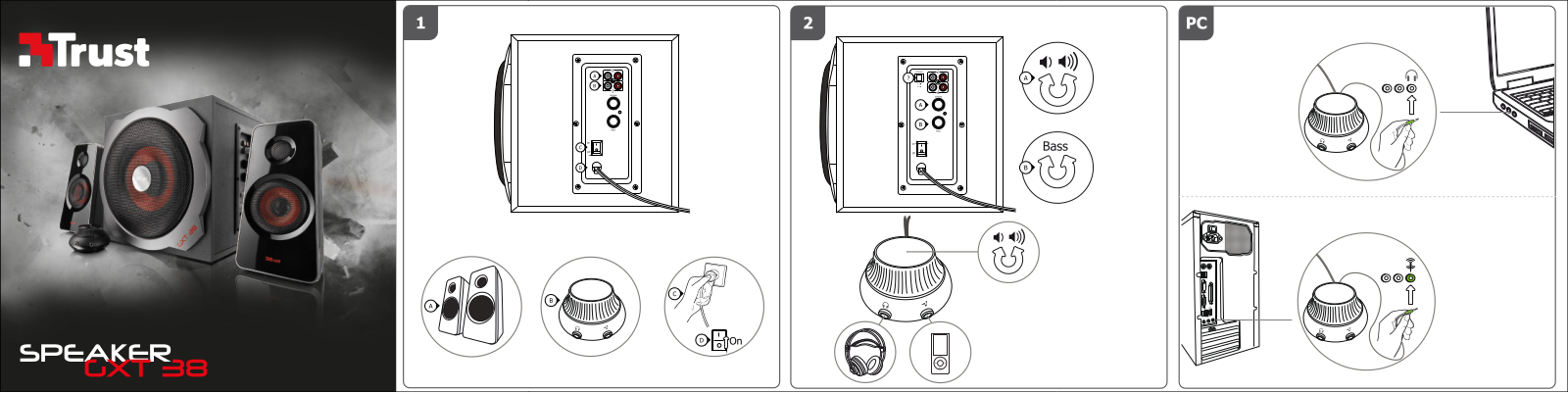 Trust GXT 38 2.1 User manual - ManualMachine.com