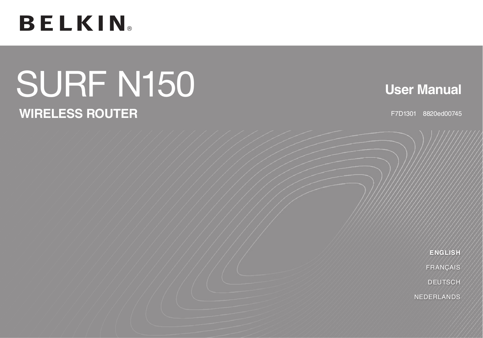 Belkin N 15, N150 User Manual