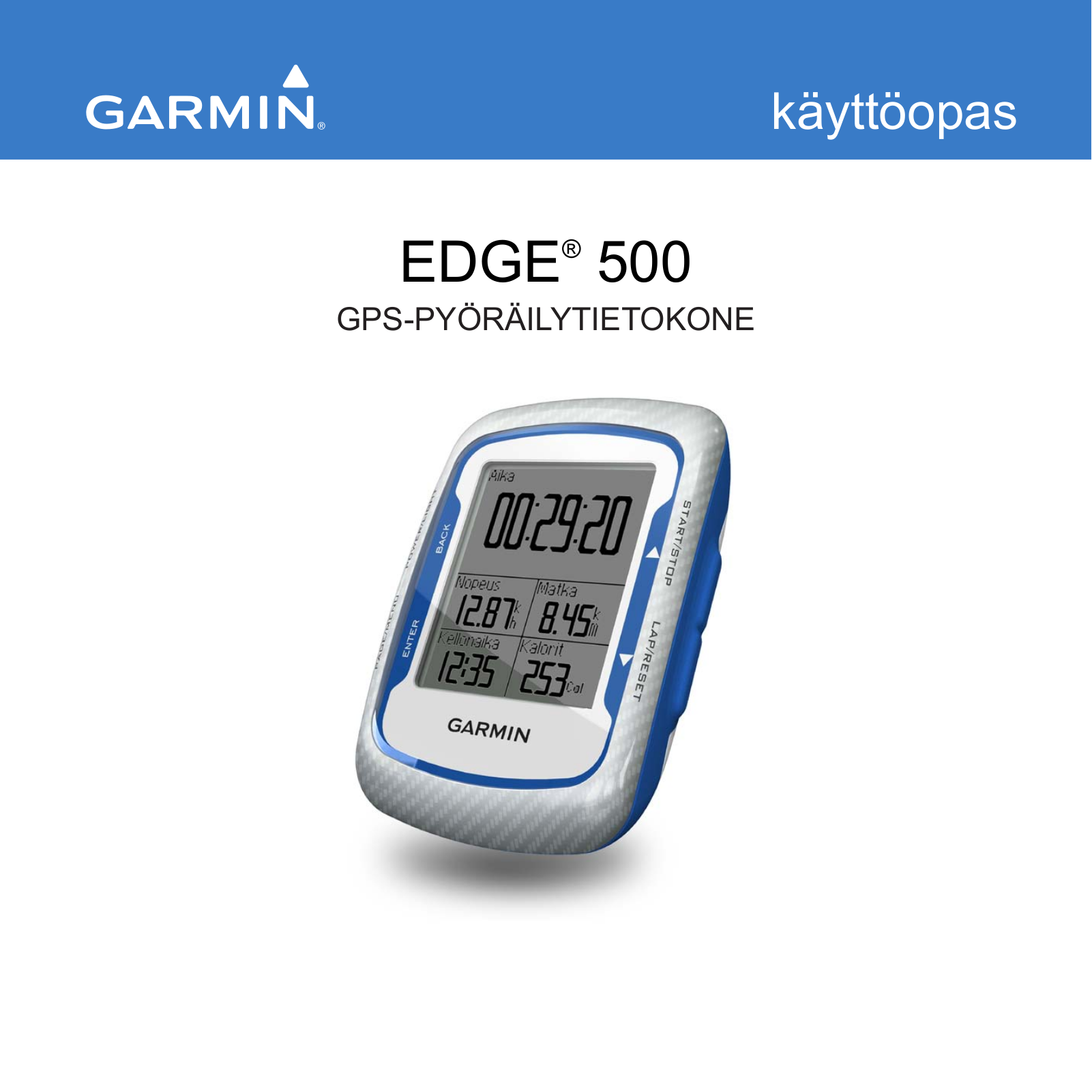 Garmin Edge 500 user guide