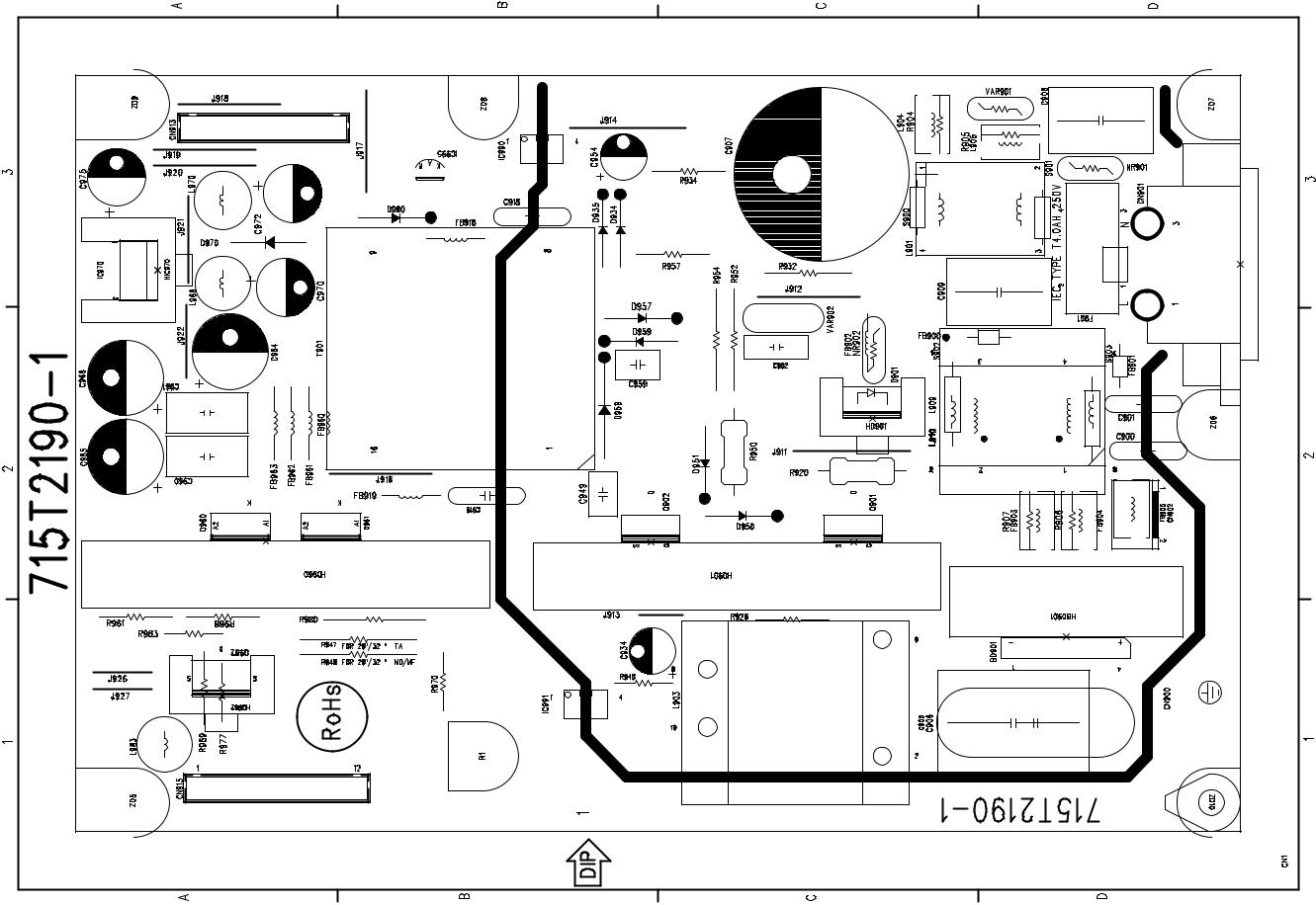 LG 715T2190 Schematic