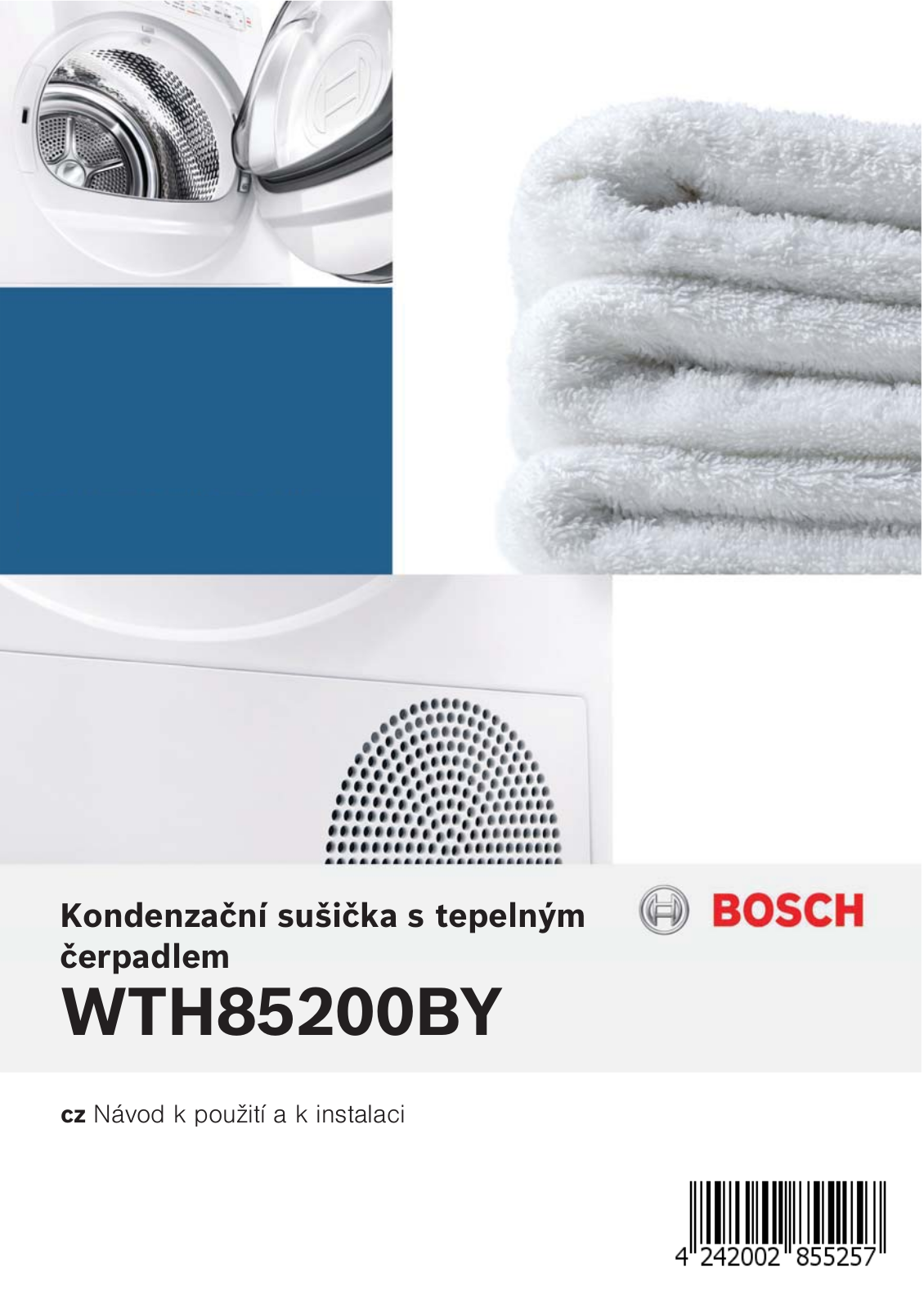 Bosch WTH85200BY User Manual