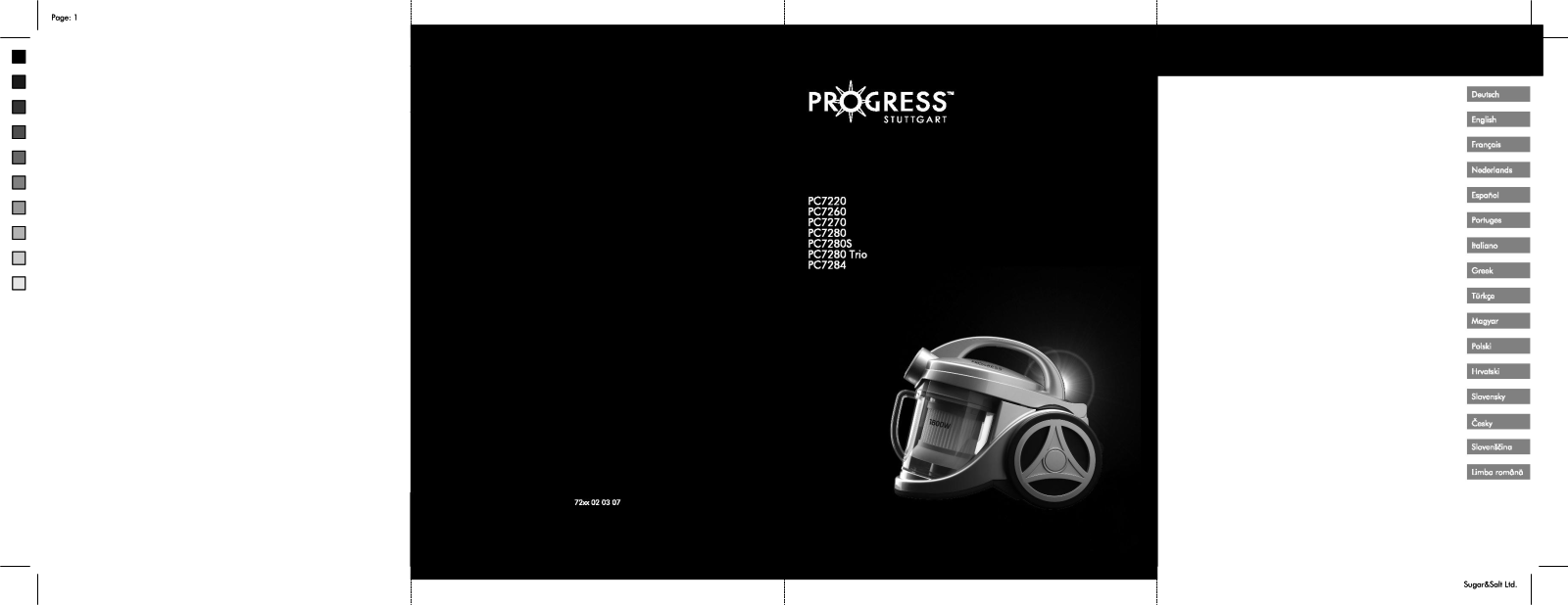 Progress PC7280S User Manual