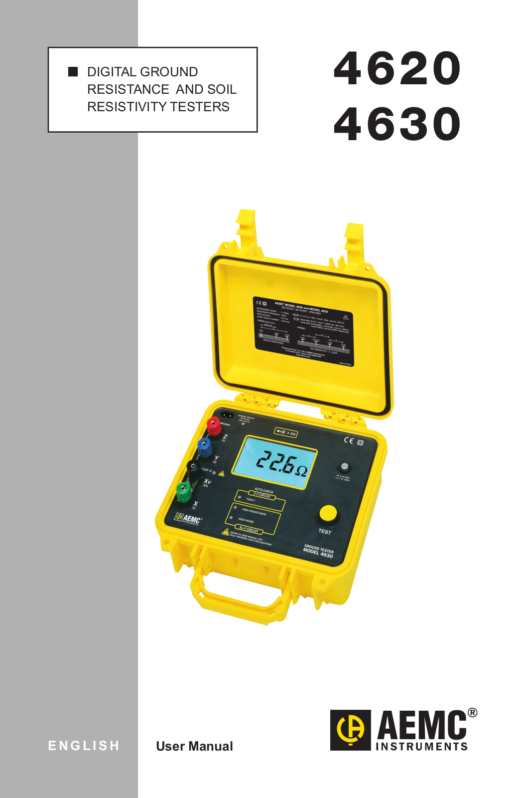 Aemc instruments 4630, 4620 User Manual