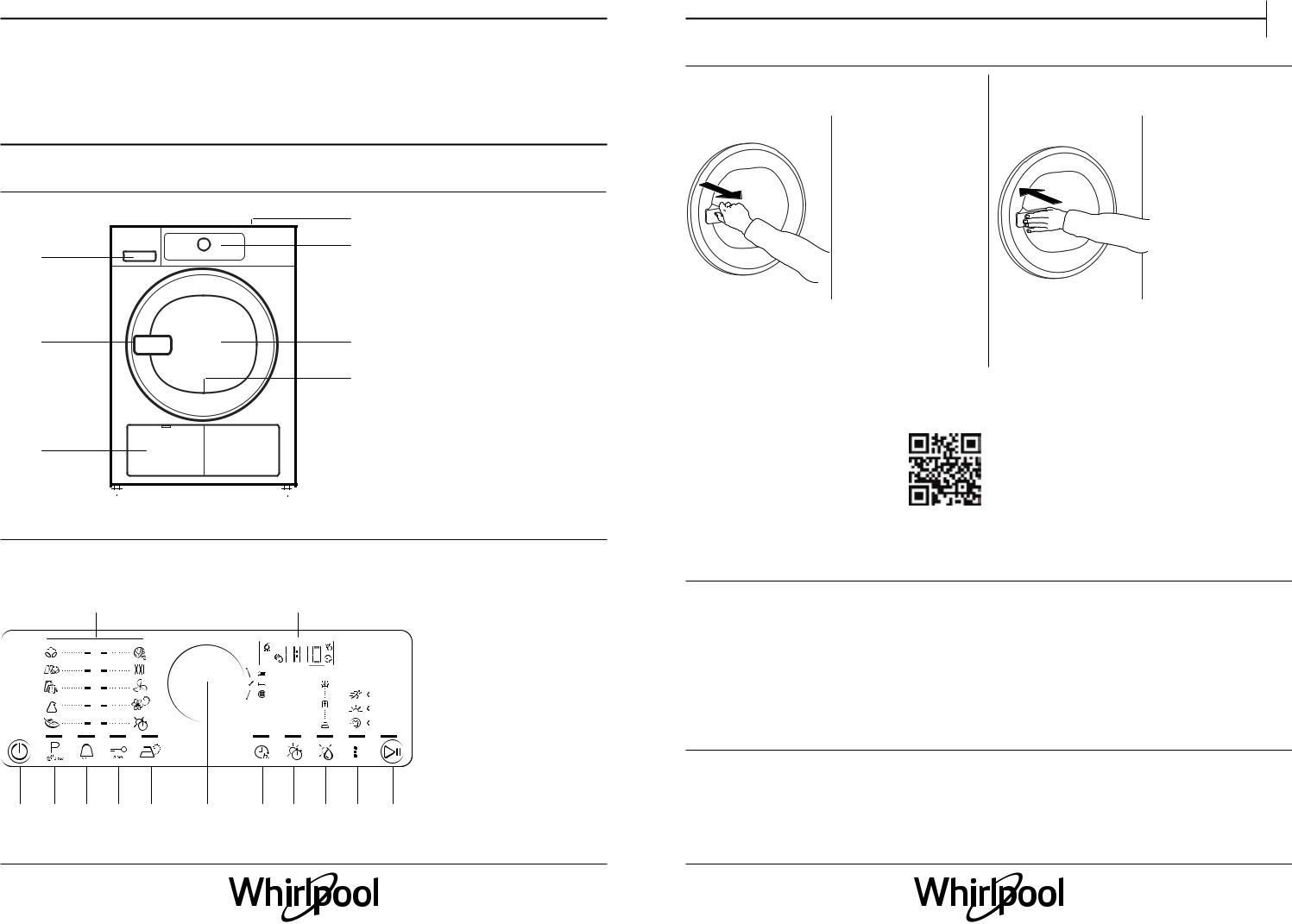 WHIRLPOOL AWZ 9CD S/PRO Use & Care