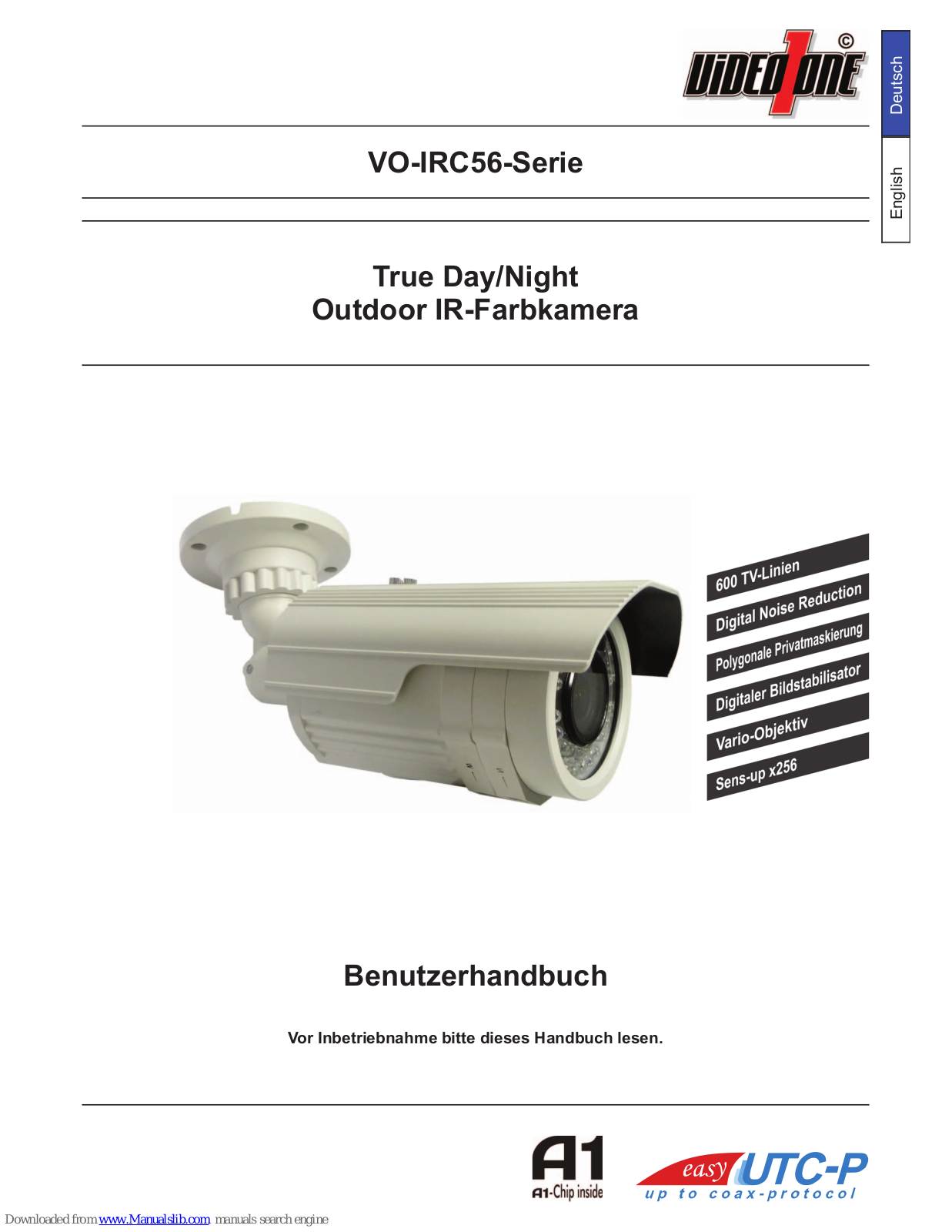 VideoOne VO-IRC56-series User Manual