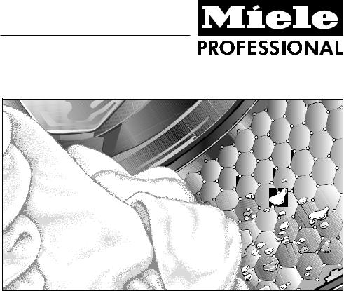 Miele PW 6055 Vario Operating instructions