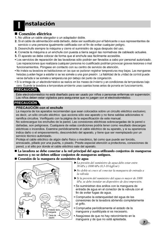 LG WD-10701MDS User Manual