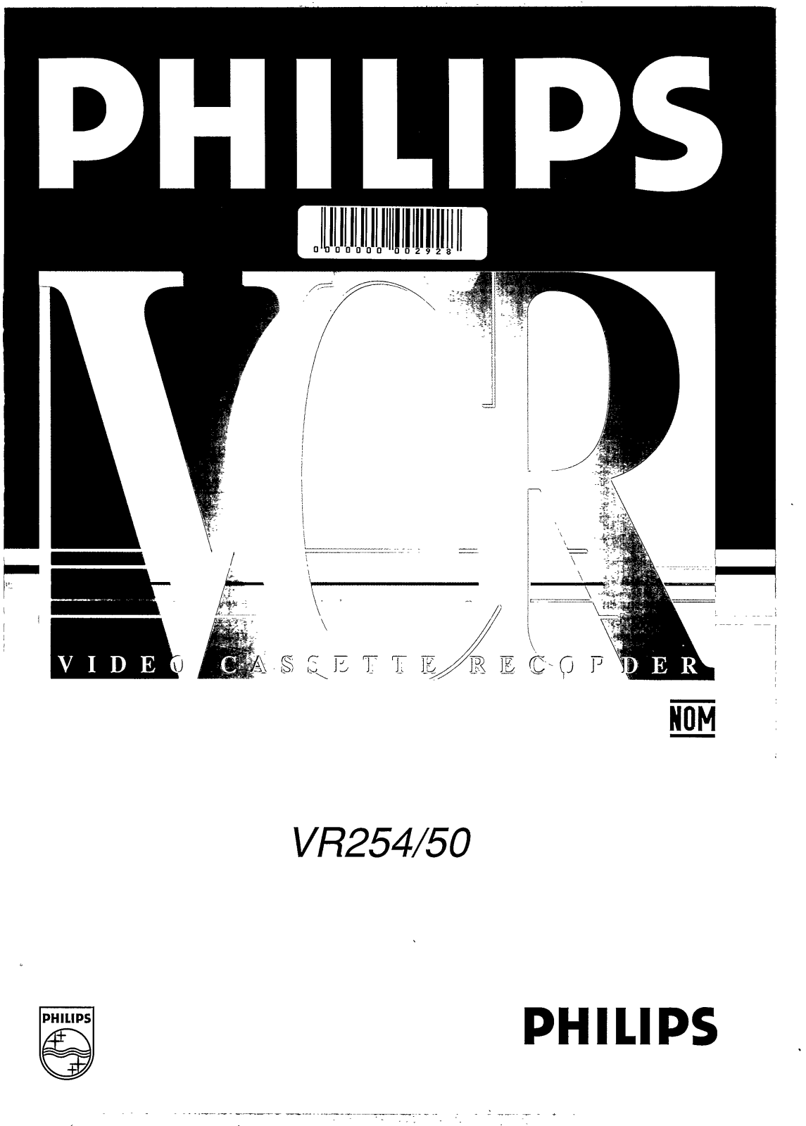 Philips VR254 User Manual