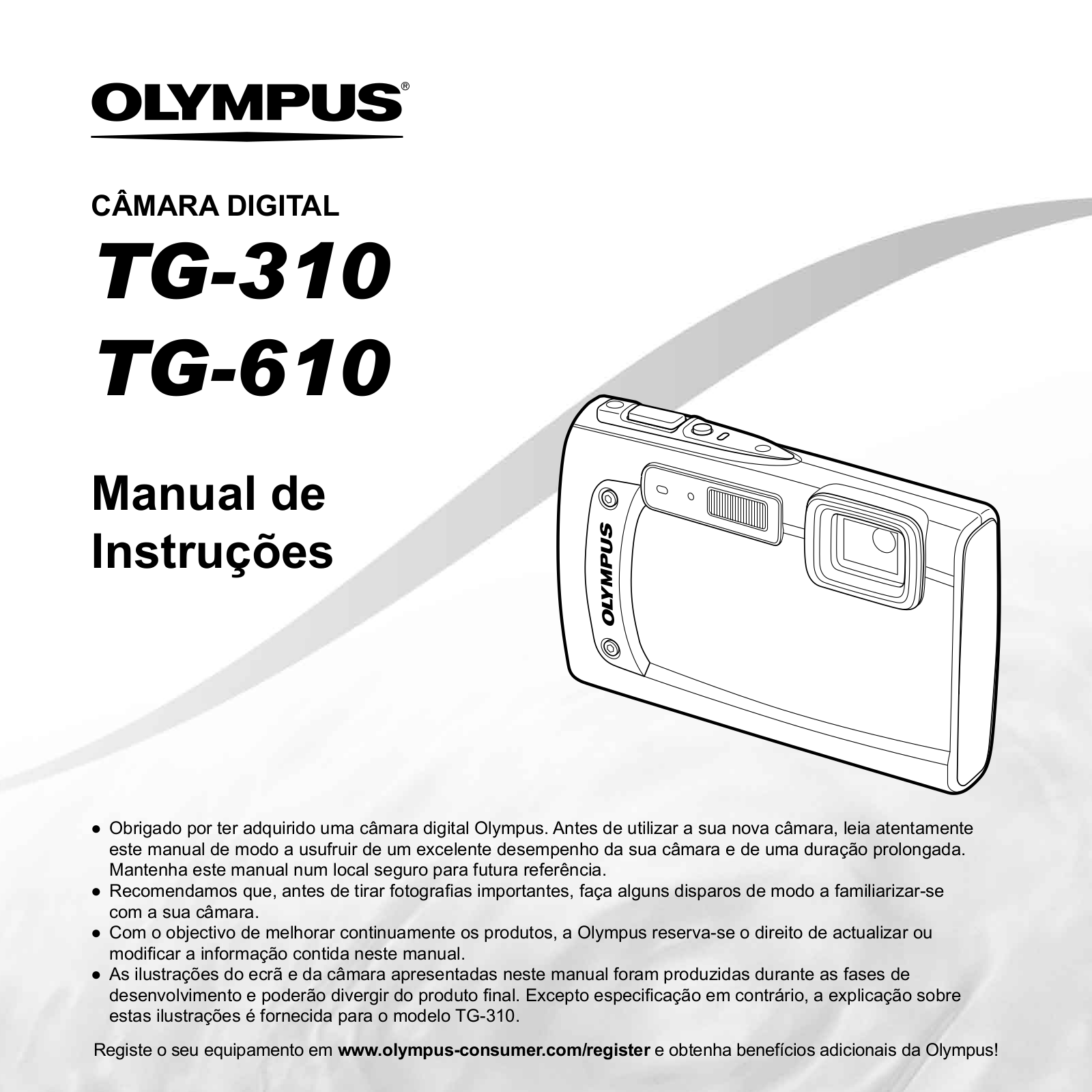 OLYMPUS TG-310 User Manual