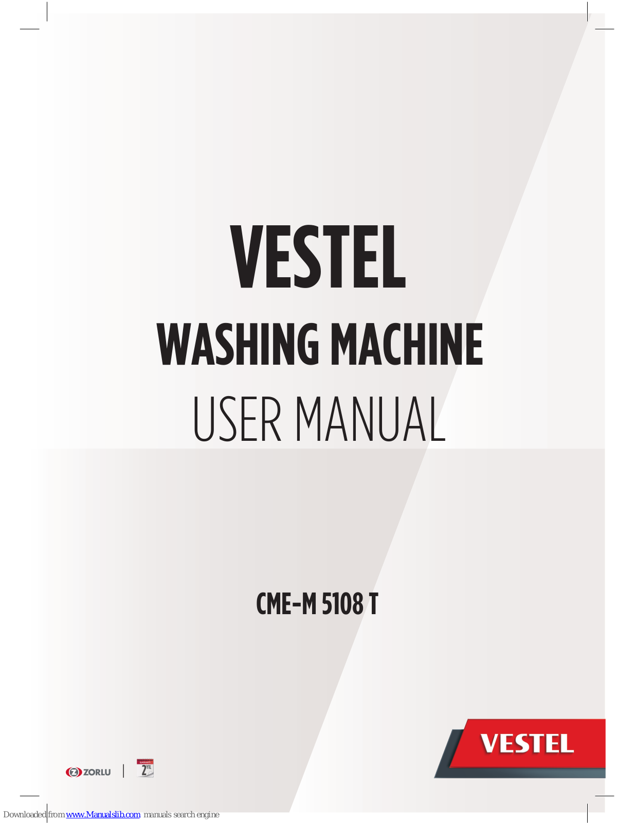 VESTEL CME-M 5108 T, CME-M 5110 C User Manual