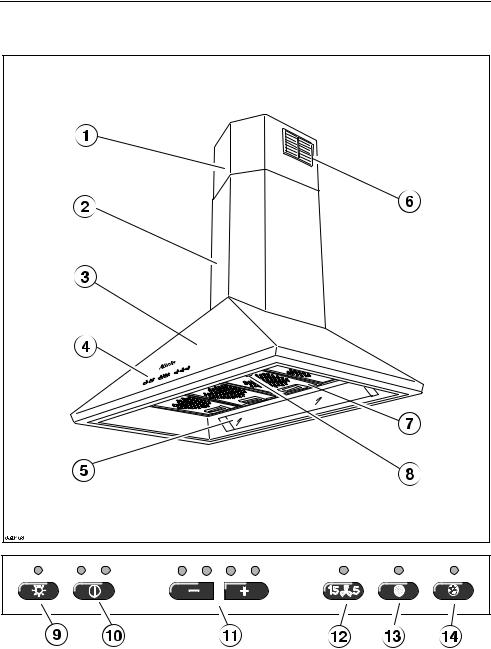 Miele DA 216, DA 217, DA 219 Operating instructions