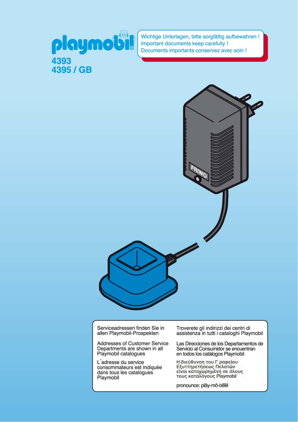 Playmobil 4393 Instructions