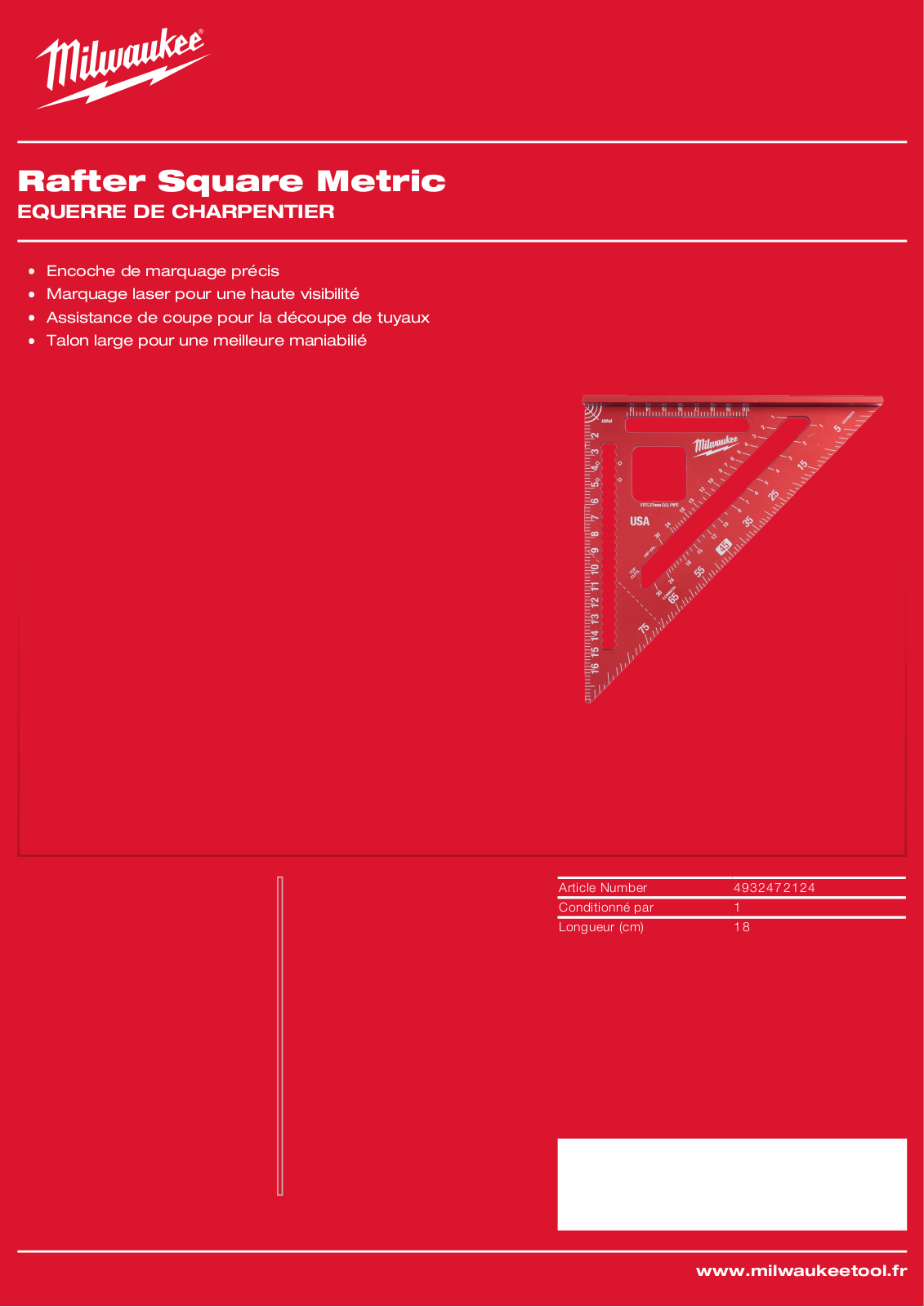 Milwaukee 4932472124 Specification - ManualMachine.com