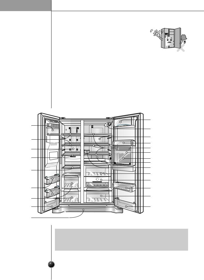 LG GR-P247JHM User manual