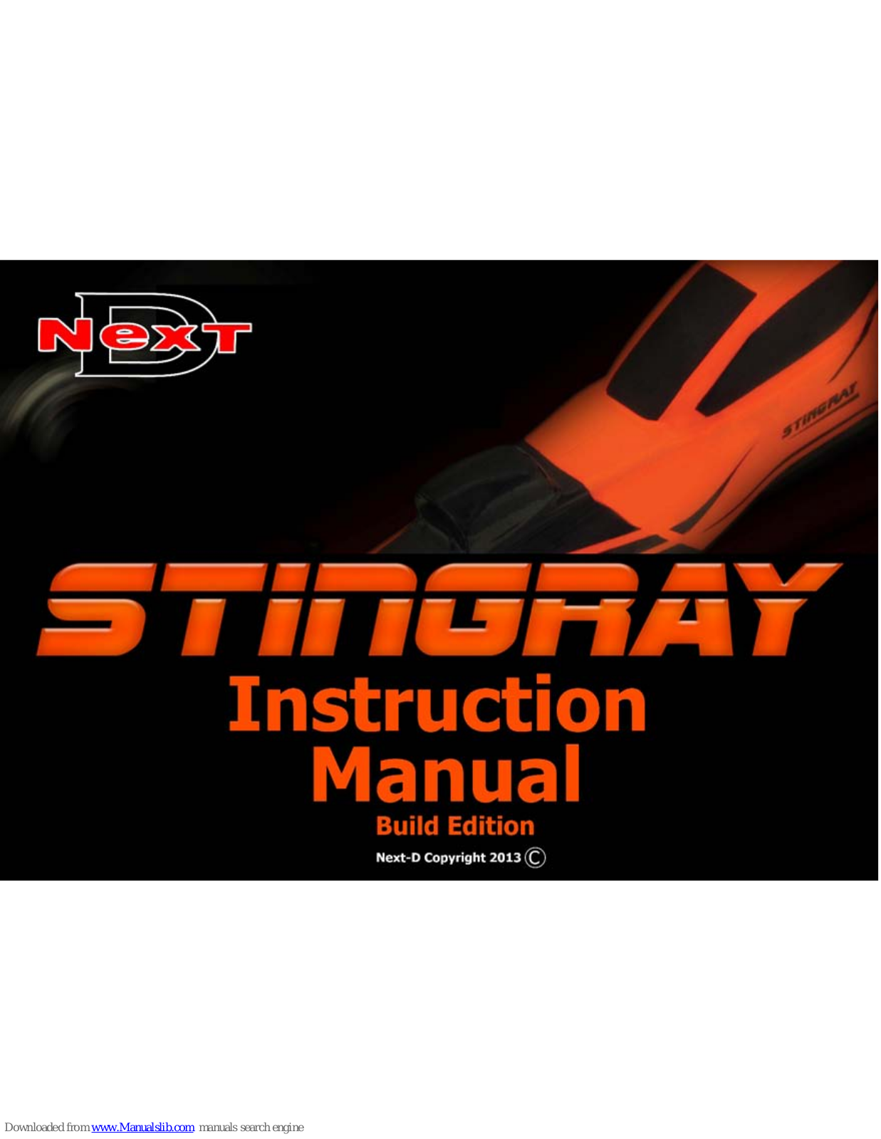 Next D Stingray Instruction Manual - ManualMachine.com