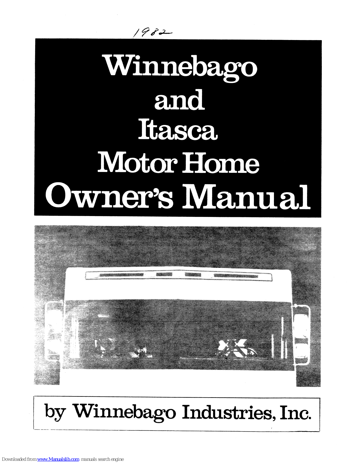 Winnebago Itasca (1982) Owner's Manual