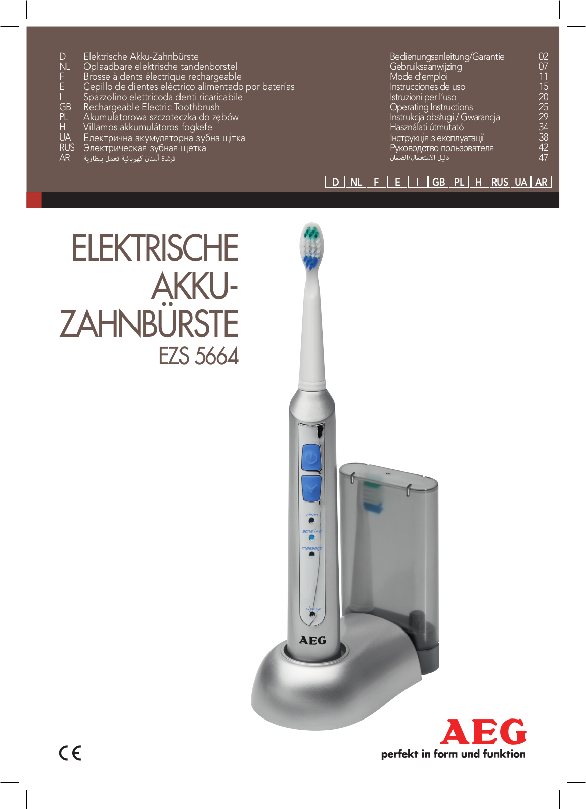 AEG EZS 5664 User Manual