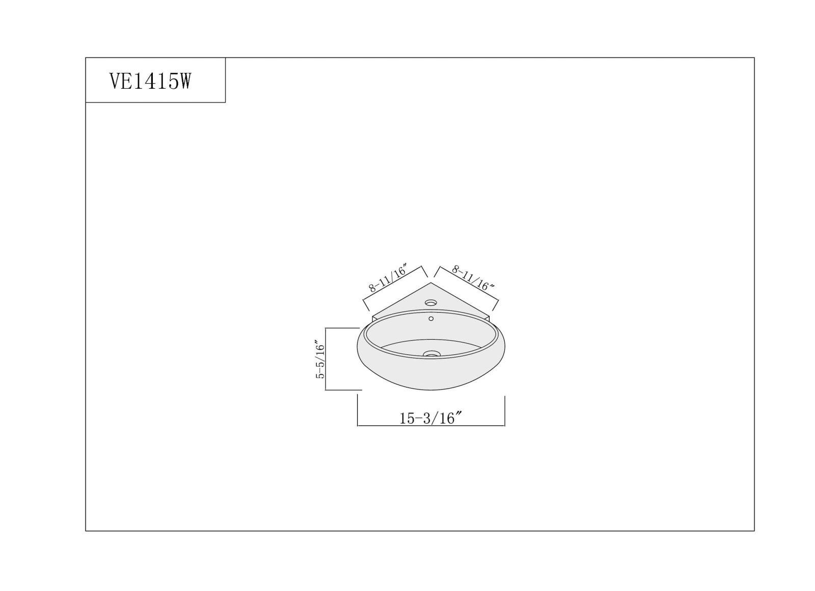 Fine Fixtures FINF1029 Dimensions - ManualMachine.com
