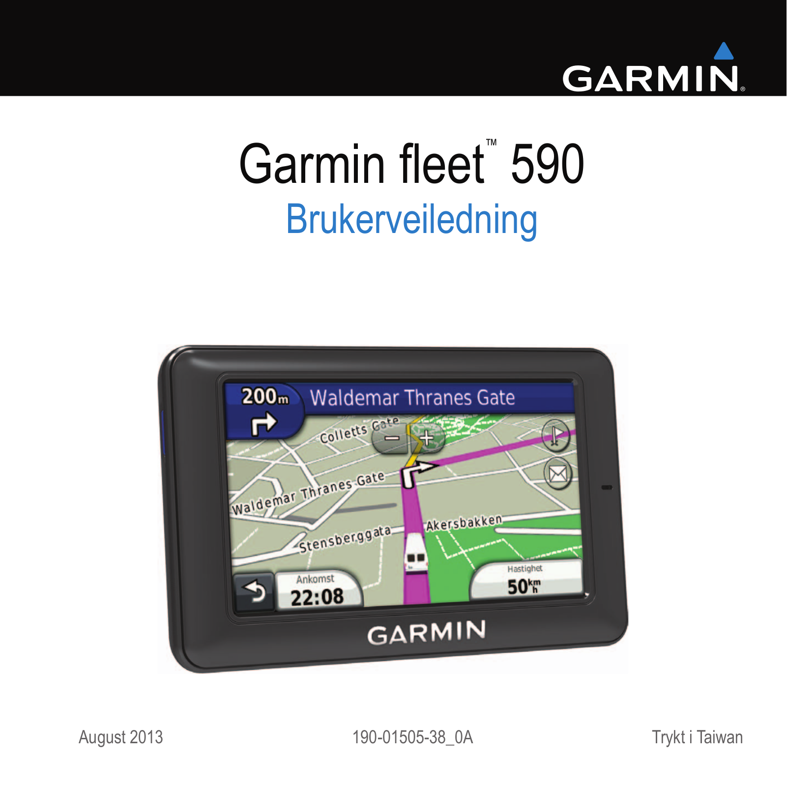 Garmin fleet 590 User guide