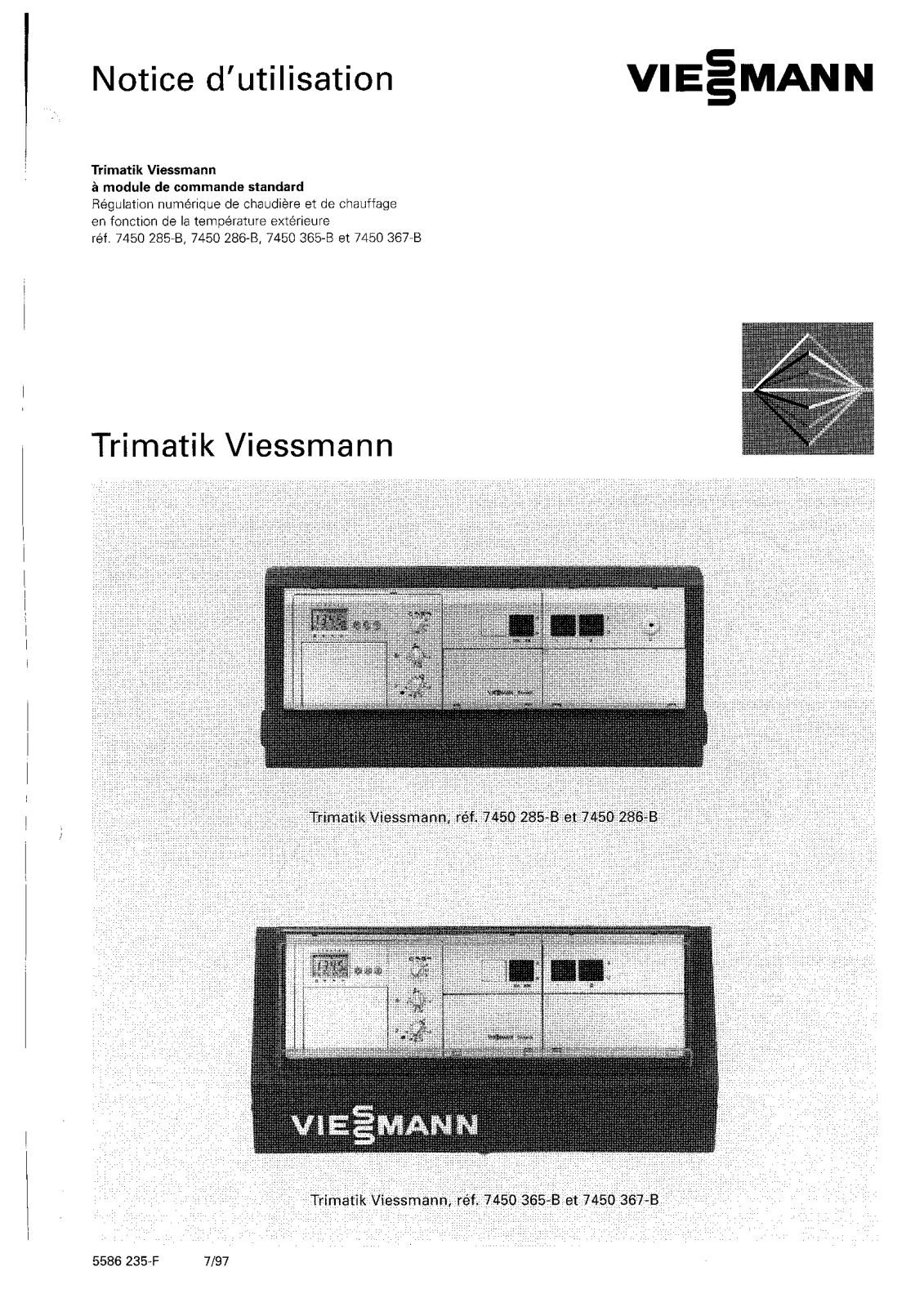 VIESSMANN VITOLA BIFERRAL, VITOLA BIFERRAL TRIMATIK User Manual