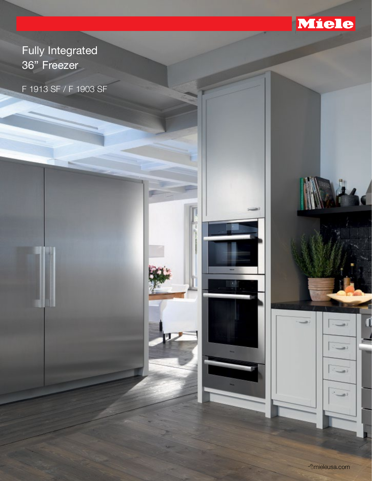 Miele F 1913 SF, F 1903 SF Specification