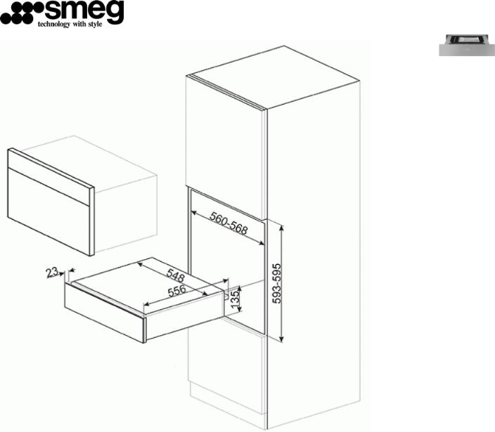 SMEG CPV315X Datasheet