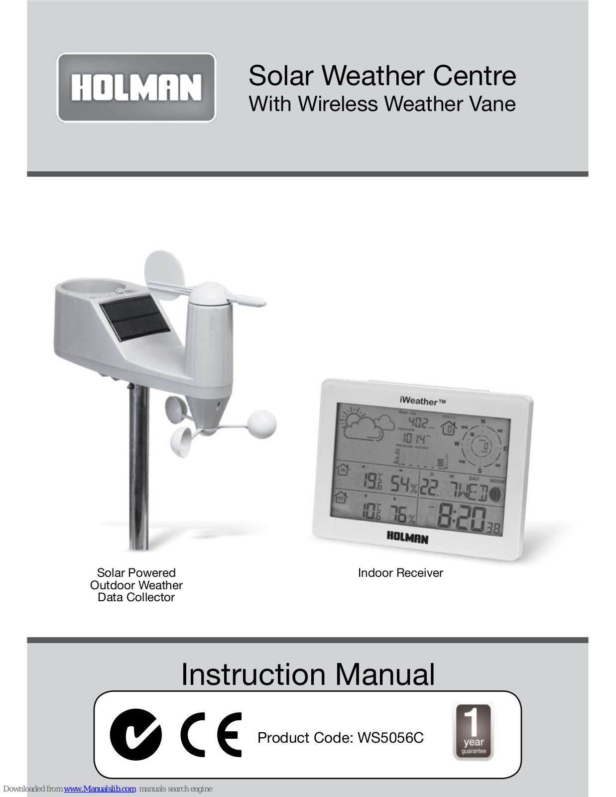 Holman WS5056C Instruction Manual