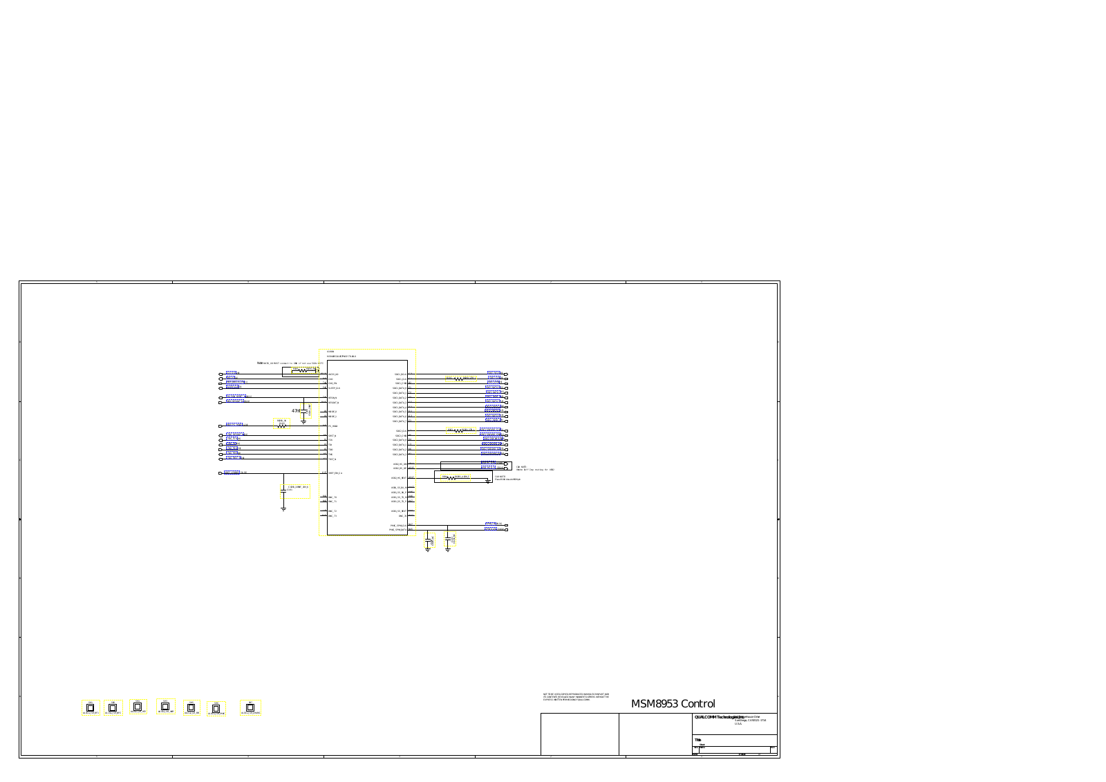 Xiaomi REDMI NOTE 4X Schematics