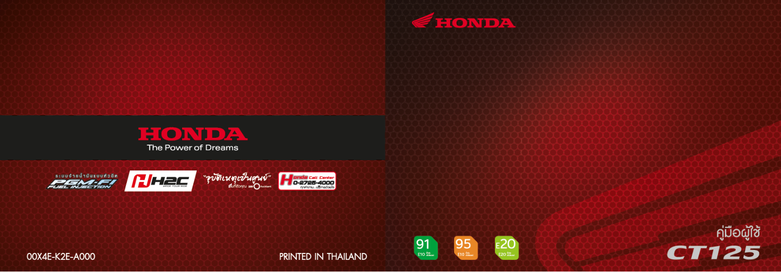 Honda CT125 (2020) User guide - ManualMachine.com