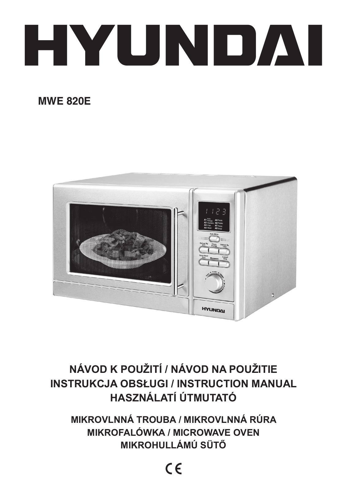 Hyundai MWE 820E User Manual