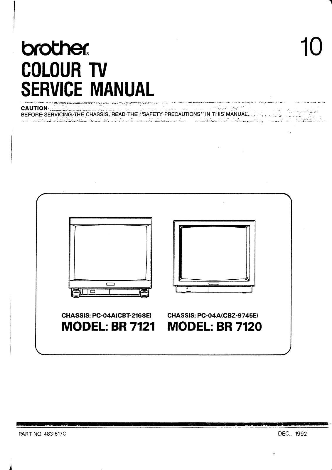 Brother br7120, br7121 schematic