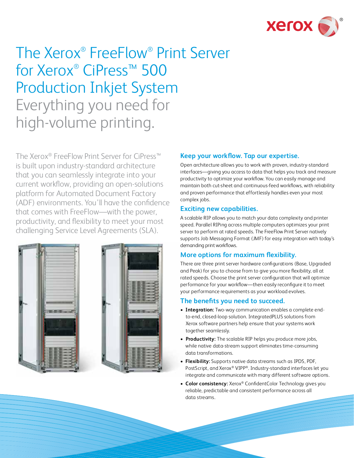 Xerox CiPress 325, CiPress 500 Specifications