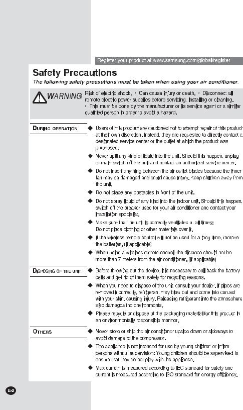 Samsung AS18FLX, AS18FLN, AS24FLN User Manual