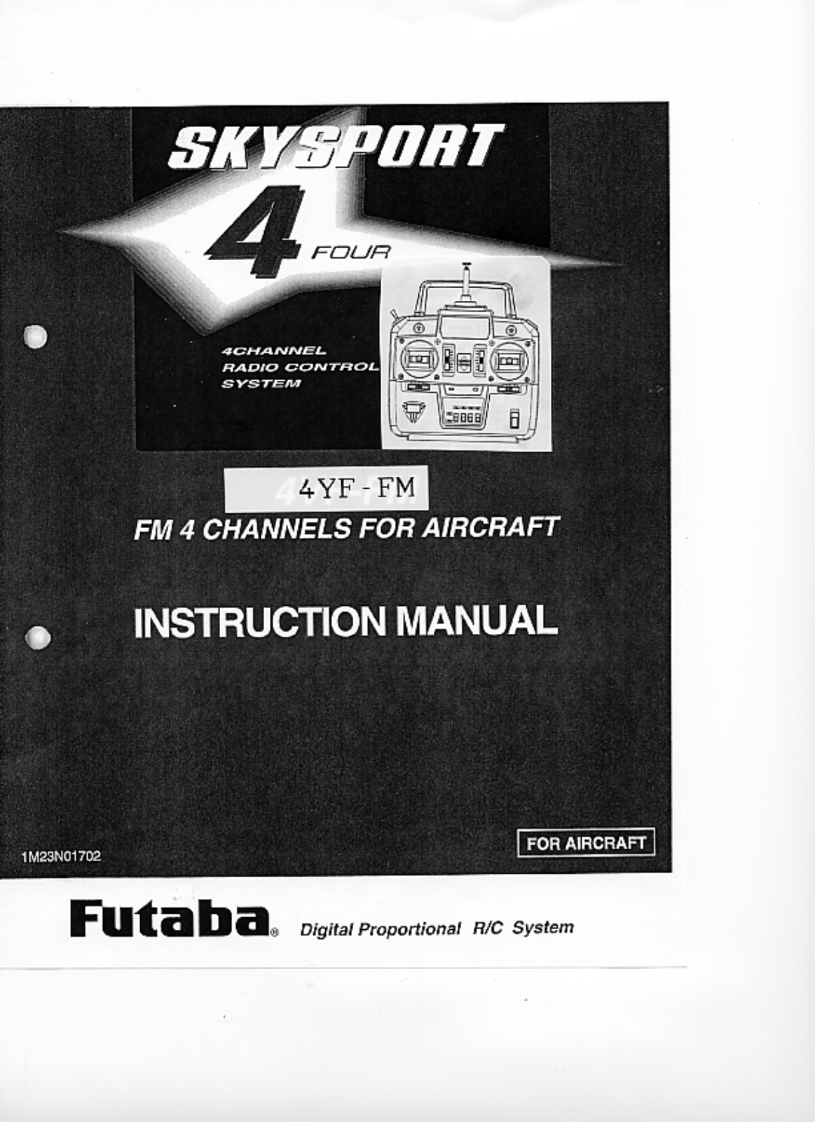 Futaba T4YBF-72 Users Manual