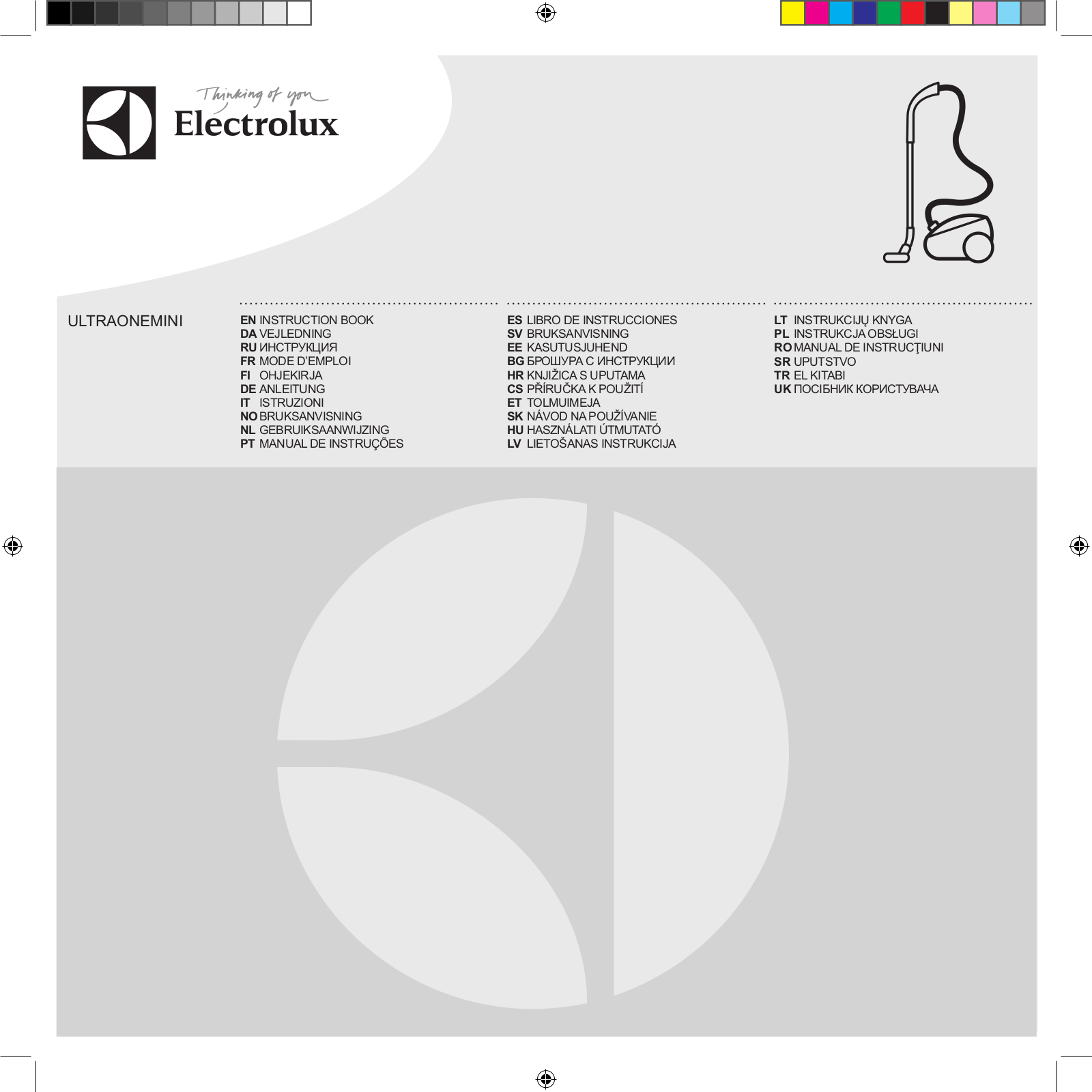 Electrolux UMORIGIN User Manual