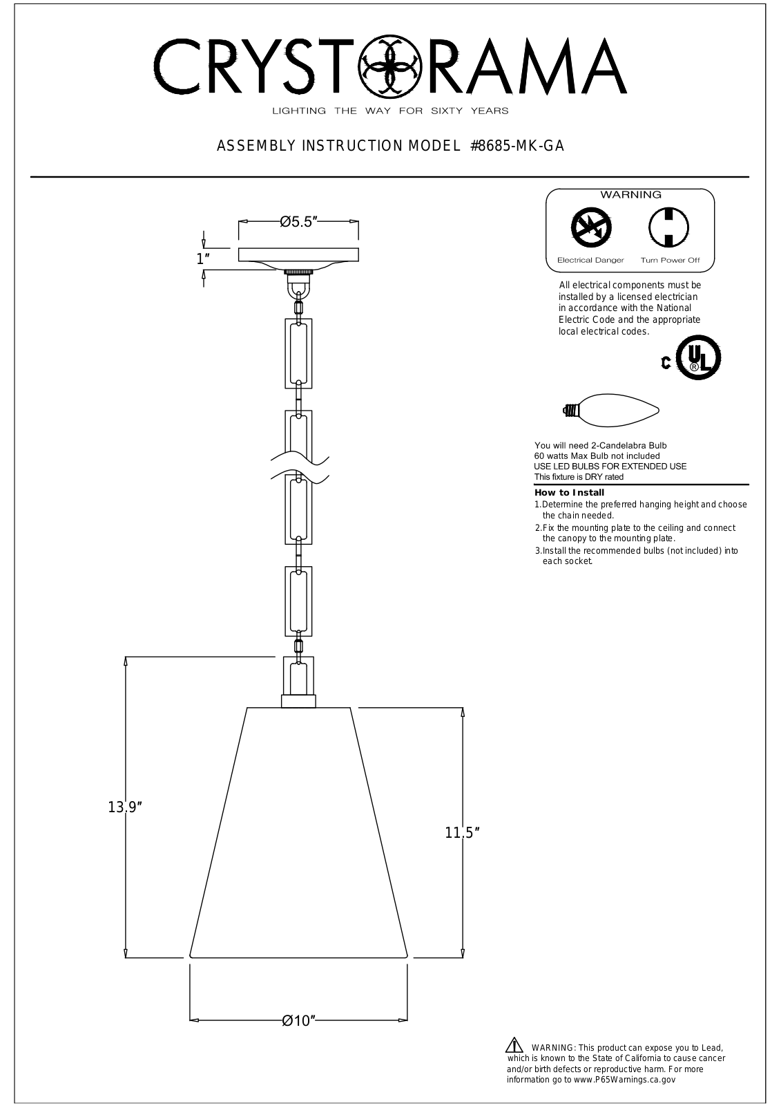 Joss & Main W005384331 Installation & Assembly - ManualMachine.com