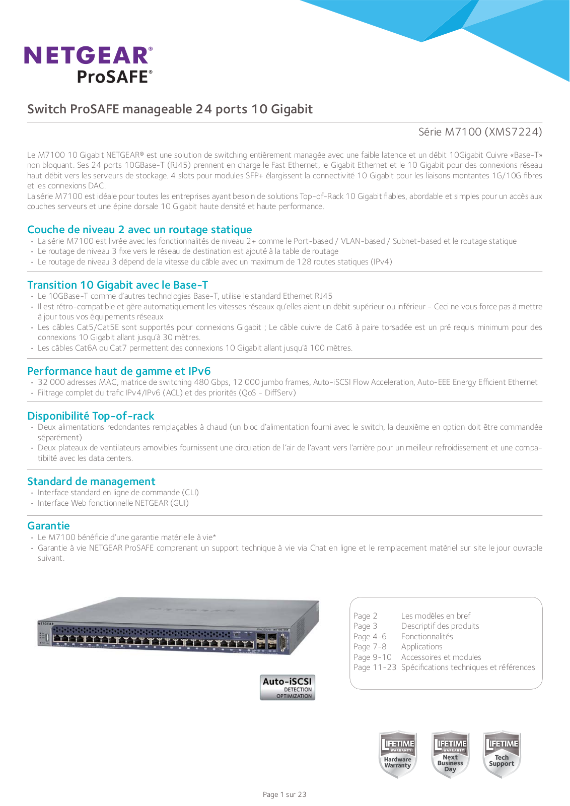 Netgear M7100 Installation Manual