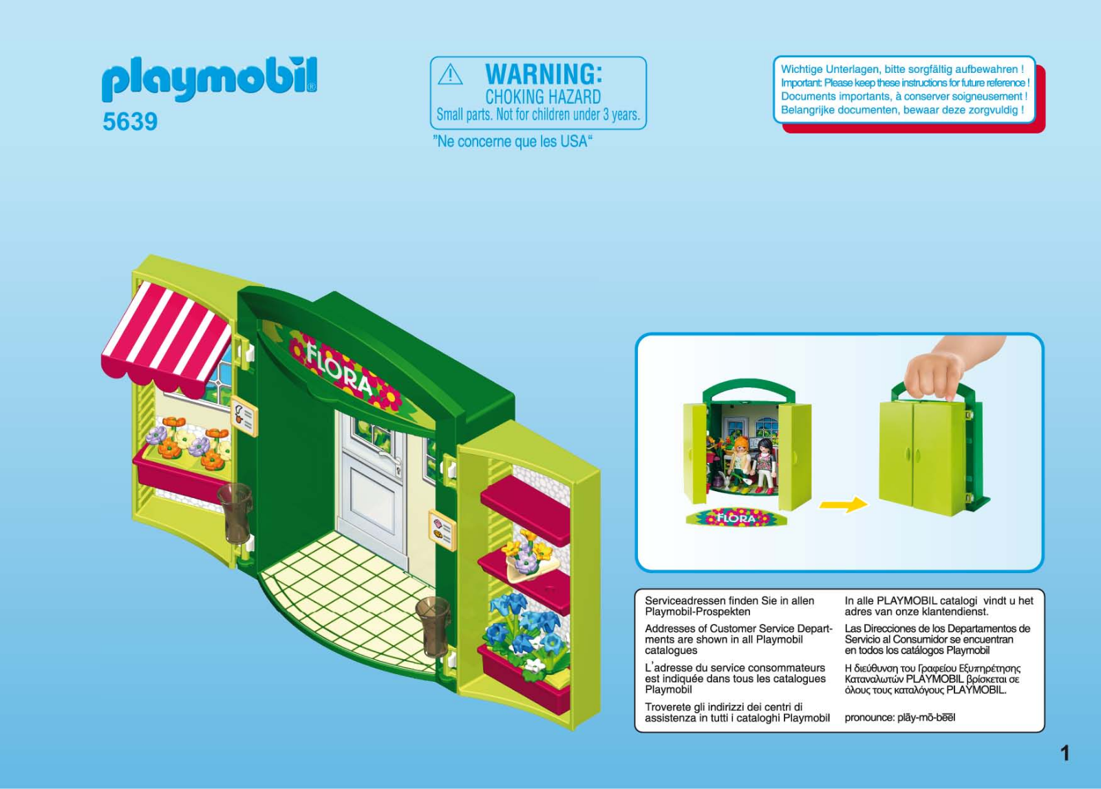 playmobil 5639 Instructions